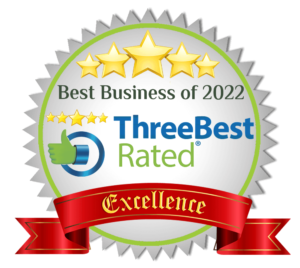 ThreeBest Rated, Best Business award logo
