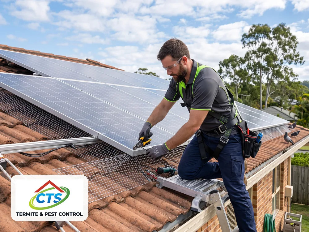 Licensed CTS technician providing bird management