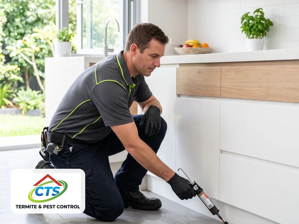 Licensed CTS technician providing cockroach & ant control