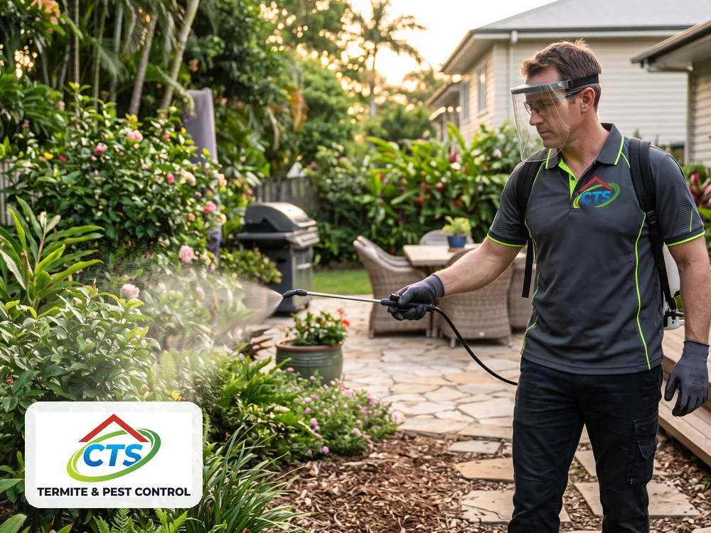Licensed CTS technician providing mosquito & midge control